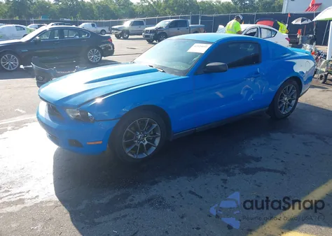 2012 Ford Mustang V6 Premium из США, поврежденный, VIN 1ZVBP8AMXC5252251